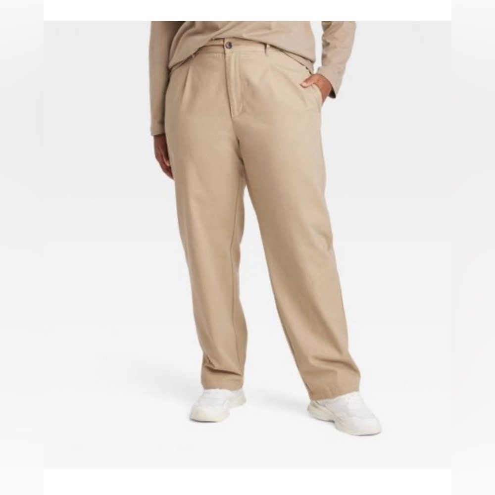 Houston White Adult Tailored Chino Pants - Beige Size 38X30